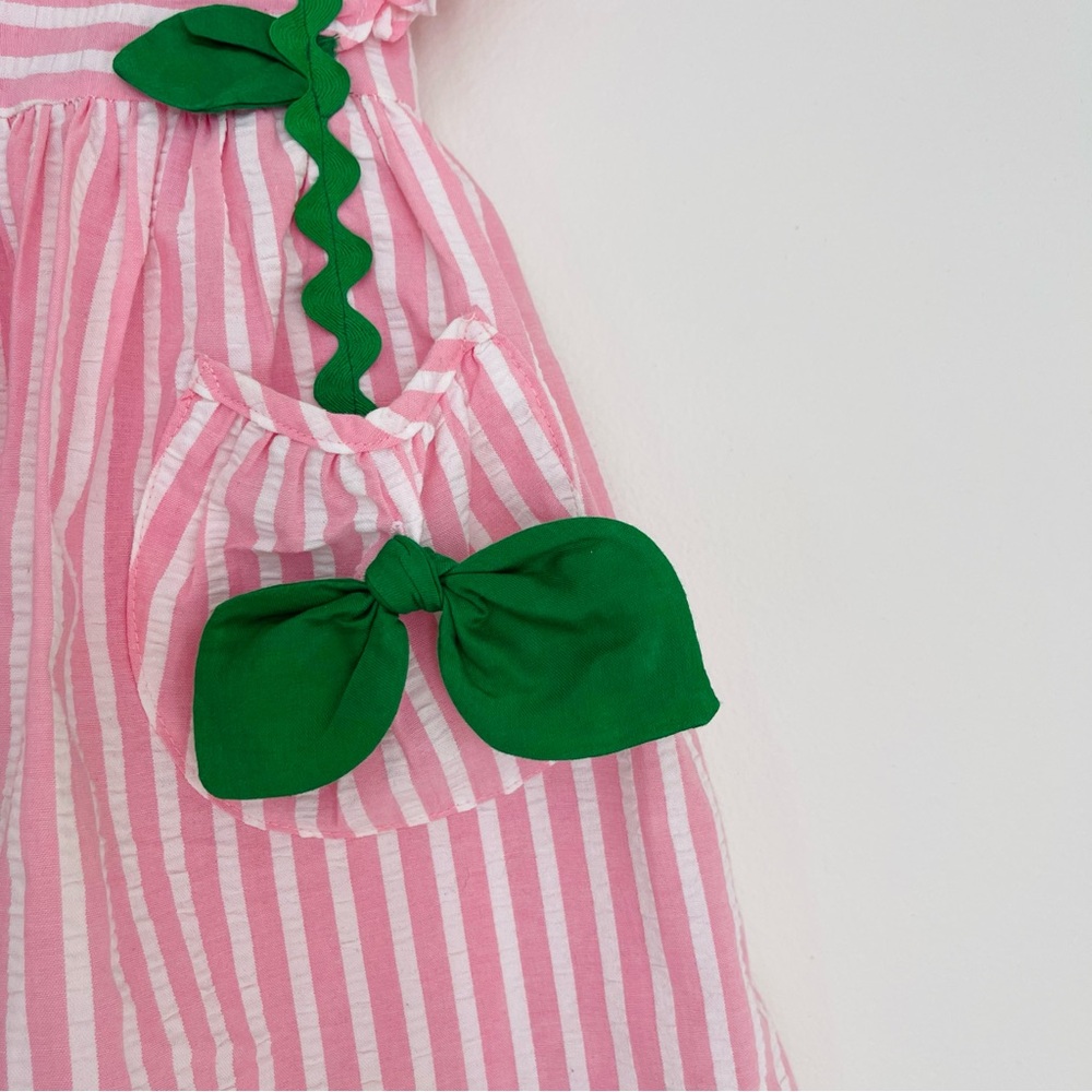 Vintage Pink Seersucker Dress - Picture 5 of 5